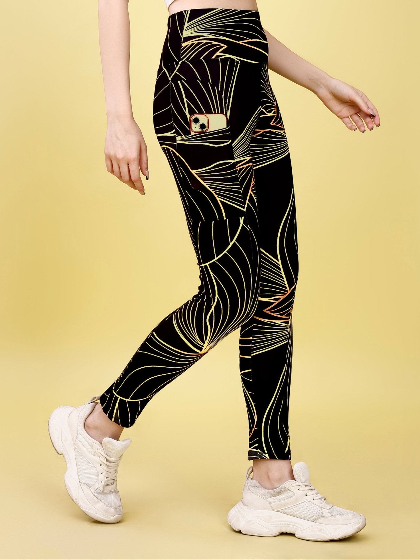 New Midnight Radium Black Tight Legging For Women