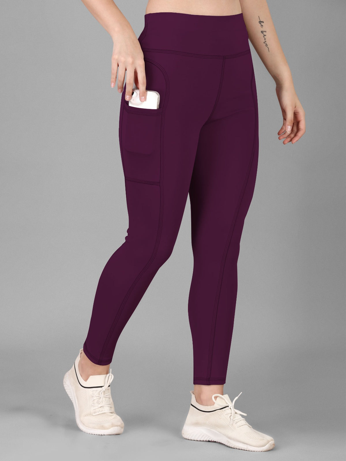 Bloom Wine Tight Legging For Women