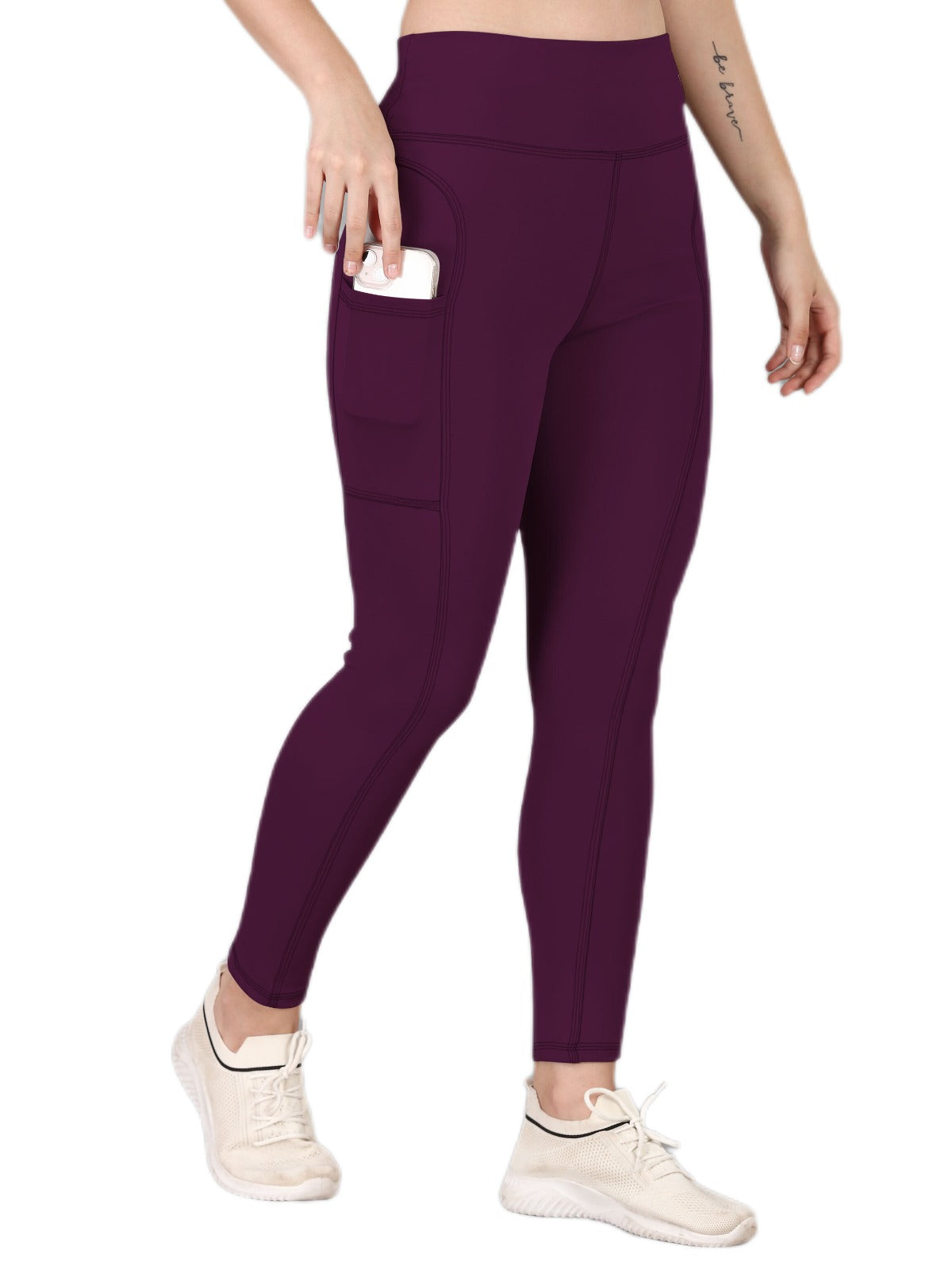 Bloom Wine Tight Legging For Women