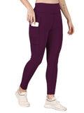 Bloom Wine Tight Legging For Women