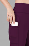 Bloom Wine Tight Legging For Women