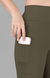Bloom Olive Green Tight Legging For Women