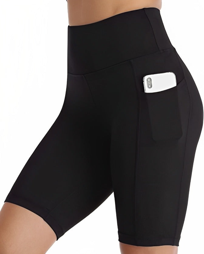 Bloom Black Tight Short For Women