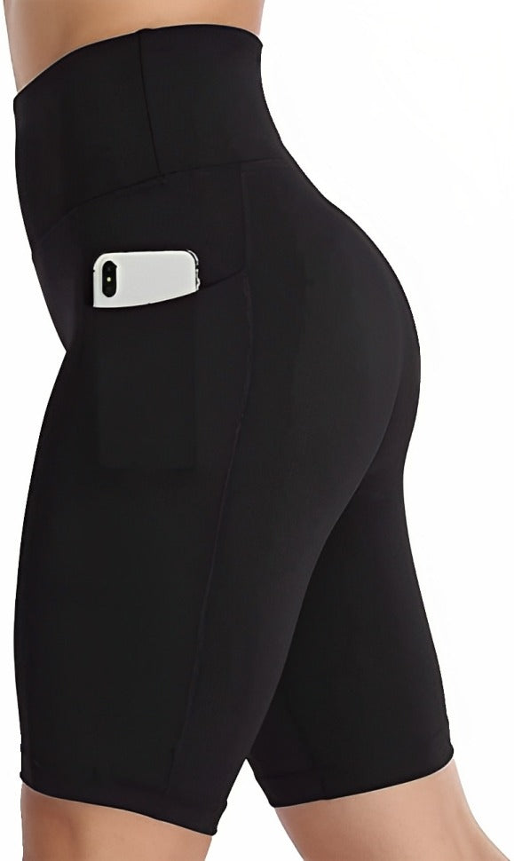 Bloom Black Tight Short For Women