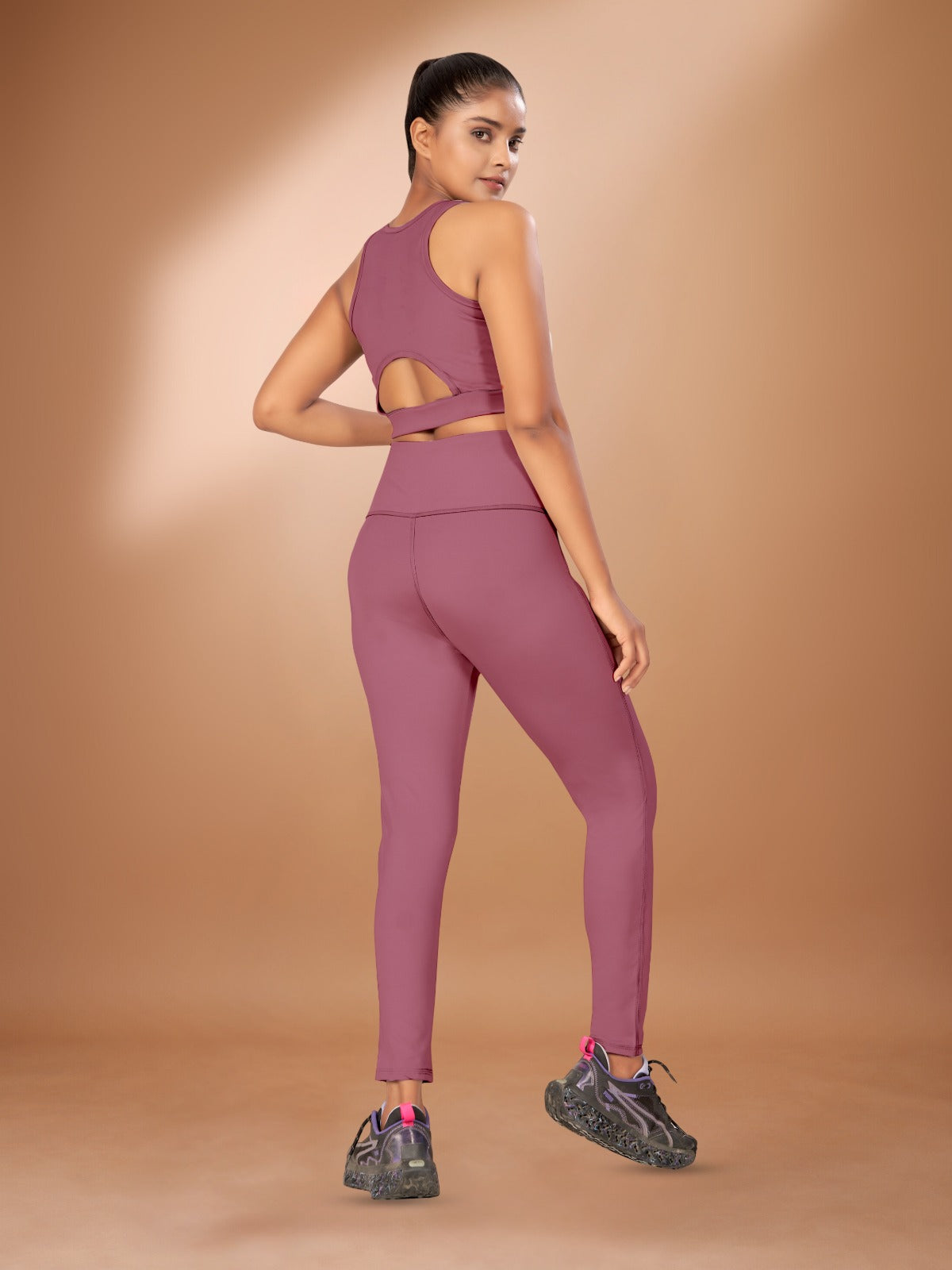 Deep Pocket Co-ord Onion Tight Legging For Women