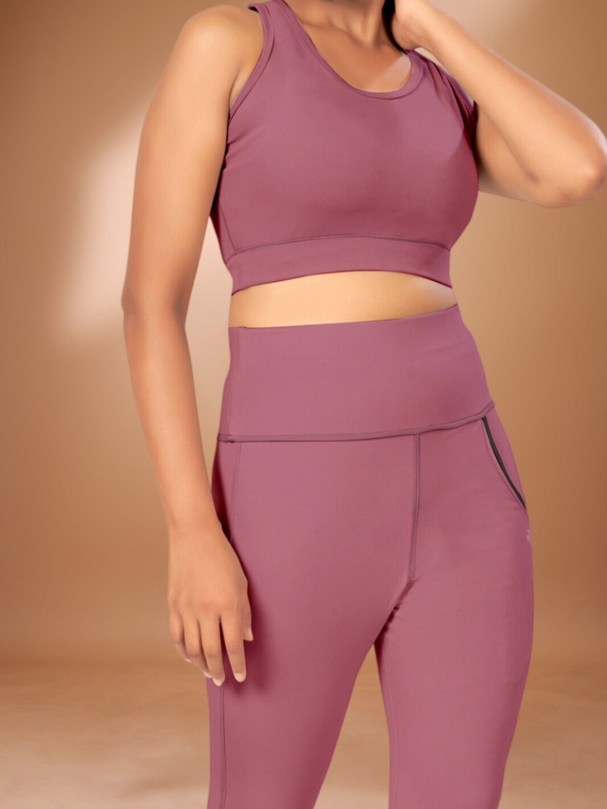 Deep Pocket Co-ord Onion Tight Legging For Women