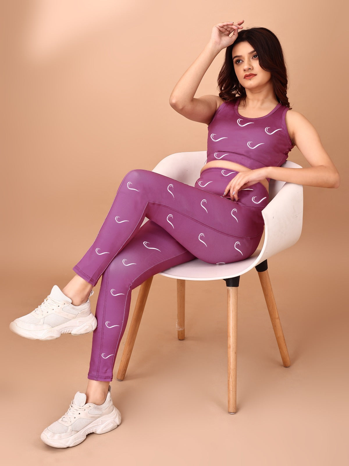 Signature Print Rosy Rani Tight Legging For Women