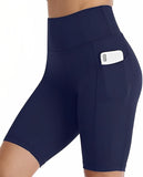 Bloom Navy Blue Tight Short For Women
