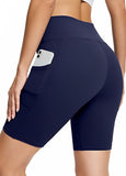 Bloom Navy Blue Tight Short For Women