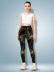 New Midnight Radium Black Tight Legging For Women